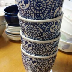 レアもの　ミッキー、ミニーの蕎麦　茶碗の画像