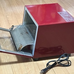 【中古】赤いオーブントースターの画像