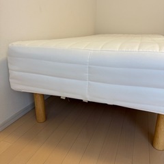【至急】シングルベッド無償でお譲り/無印良品の画像