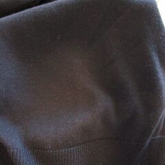 無印良品　ＵＶカットライトニットＶネックカーディガンL　黒　ほぼ新品　断捨離中！の画像