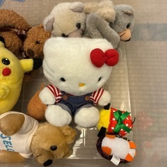 【決定しました】ぬいぐるみ数個セットの画像