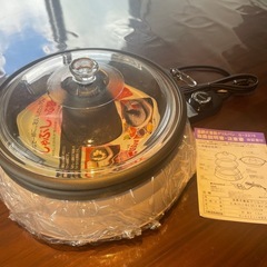 電気グリルパン&しゃぶしゃぶ鍋の画像