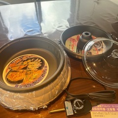 電気グリルパン&しゃぶしゃぶ鍋の画像
