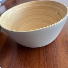 竹製ボウル新品2個セットの画像