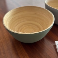 竹製ボウル新品2個セットの画像