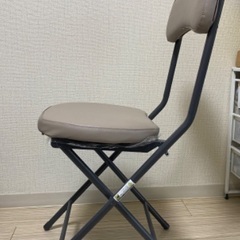 折りたたみ式椅子　無料お譲りの画像