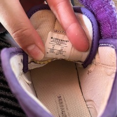 72、コンバース　converse 13センチの画像