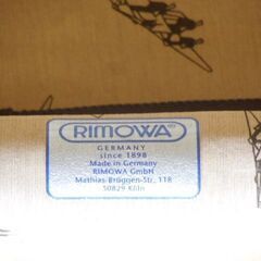 【受付終了】RIMOWA CLASSIC CABIN シルバーの四輪キャリーの画像