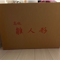 雛人形　ガラスケース　オルゴール付き
の画像
