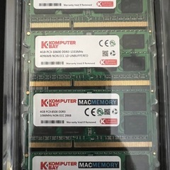 PC メモリ 8G×4枚 2G×4枚の画像