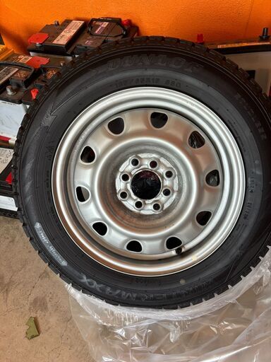 【早い者勝ち！】【スタッドレス用に!!!】ノートe-POWER(185/65R15)中古スチールホイール＆タイヤ４本セット