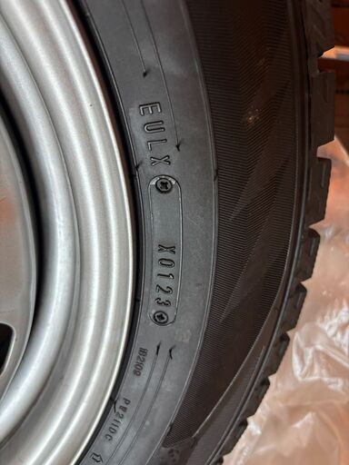 【早い者勝ち！】【スタッドレス用に!!!】ノートe-POWER(185/65R15)中古スチールホイール＆タイヤ４本セット