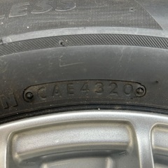 バリ溝スタッドレス　ブリヂストン　195/65R15ホイール+タイヤ4本セットの画像