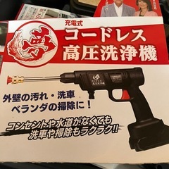 高圧洗浄機の画像
