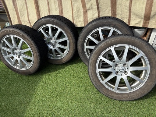 お取引き先きまりました。日産16インチアルミホイール