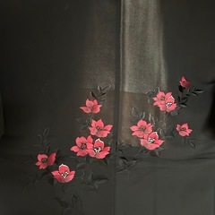 羽織　黒の画像
