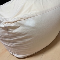 【無印良品】人をダメにするソファー　ビーズクッションの画像