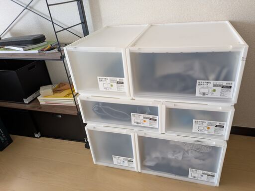 組合せ可能な収納ケースパック