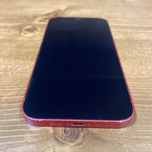 ?お買い得??バッテリー74%??Apple?iPhone12 128GB MGHW3J/A Softbank ソフトバンク RED　