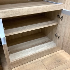 【トレファク松原店】3枚扉、引き出し付きレンジボードのご紹介です。の画像