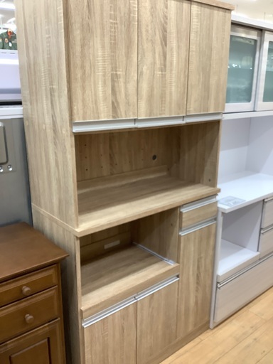 【トレファク松原店】3枚扉、引き出し付きレンジボードのご紹介です。