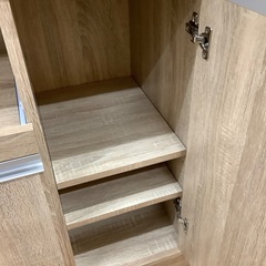 【トレファク松原店】3枚扉、引き出し付きレンジボードのご紹介です。の画像