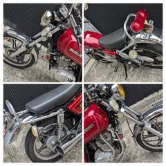 スズキGN125★オイルクーラー付★実働カスタム、レストアベース等の画像