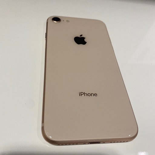 ?バッテリー80%??Apple?iPhone8 64GB MQ7A23/A SIMロックなし ピンクゴールド?NO.16878F