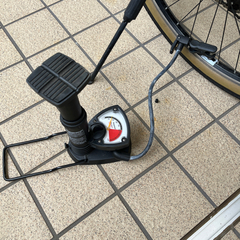 パナレーサー空気入れ(フットポンプ式)の画像