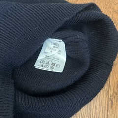 美品 ネイビーベスト　110cmの画像