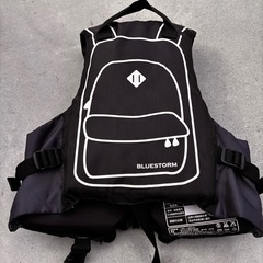 BLUESTORM 子供用　ライフジャケット　桜マーク　タイプDの画像