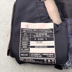 BLUESTORM 子供用　ライフジャケット　桜マーク　タイプDの画像