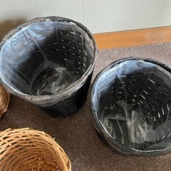 大きめ 鉢カバー 未使用品 4点の画像