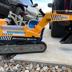 お譲りします　ショベルカー　おもちゃの画像