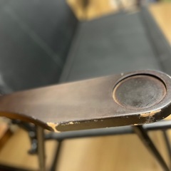 購入者決定　キャンプ　ベンチ　椅子　黒　チェア　の画像