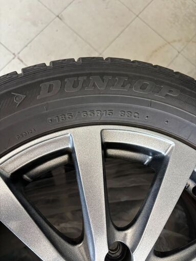 【早い者勝ち！】【スタッドレス用に!!!】アイシス (185/65R15)中古ホイール４本セット