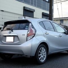 車検満タン 29年式 アクア 実走19220km トヨタセーフティセンス 衝突軽減ブレーキ ナビ TV Bluetooth バックモニター スマートキー ETCの画像