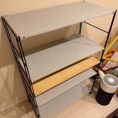 無印良品　スチール　たな棚の画像