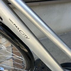 🌈現行長生きバッテリー8.7Ah💗ヤマハ　YAMAHA　電動自転車　電動アシスト自転車　中古　27インチ　10184の画像