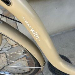 🌈超容量12.3Ah 🌈pas with パスウィズ　電動自転車　電動アシスト自転車　26インチ　10185の画像