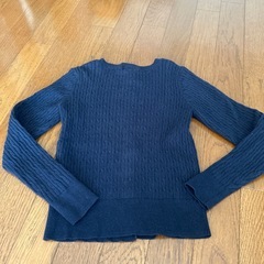 GAP ネイビーカーディガン　130cmの画像
