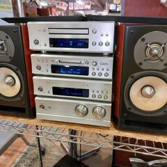 【愛品館 市原店】ONKYO　システムコンポ A-933/C-733/MD-133 T-433/D-412EX　【愛市IMP051089-104】の画像