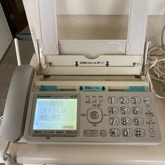 パナソニック　FAX付き電話機の画像