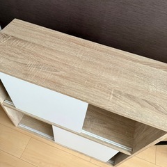 ロウヤ キャビネット 収納棚の画像