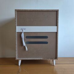 未使用訳あり 幅60 レンジ台 レンジラック ホワイト コンセント付き レンジボード スライド棚 キッチン収納 キッチンボード キッチン 引出の画像