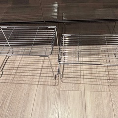 ★0円【お譲りします】ステンレス ラック 棚の画像