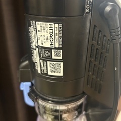 [ジャンク]HITACHIスティック掃除機 PV-BL 20Gの画像