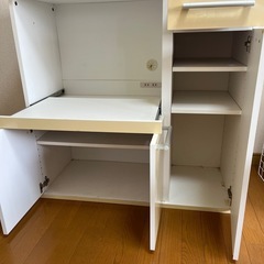 レンジ台 収納の画像