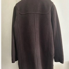 ZARA MAN ブラウン ダッフルコート ミドル XLの画像