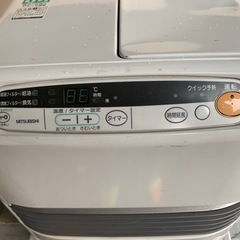 配達致します　三菱　ファンヒーター　98年製 動作品の画像